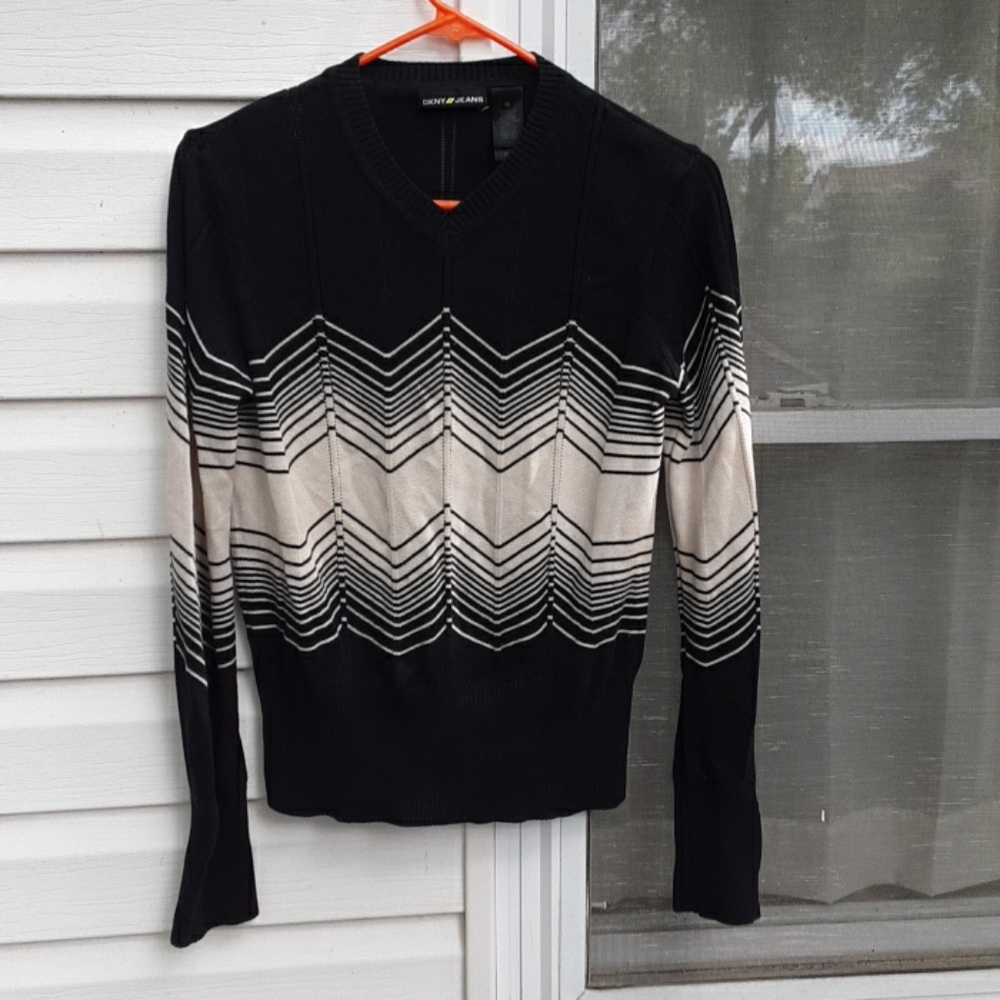 DKNY JEANS Long Sleeve Sweater Top